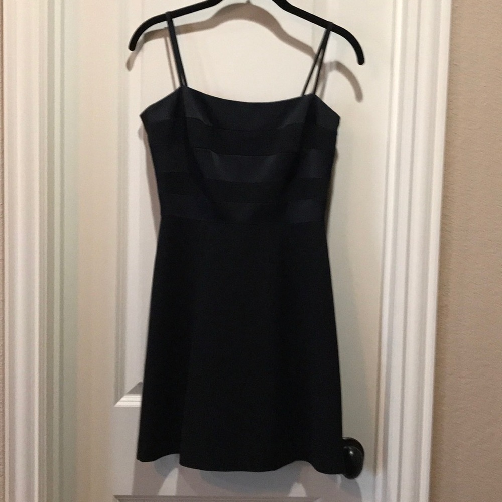 Short black cocktail dress